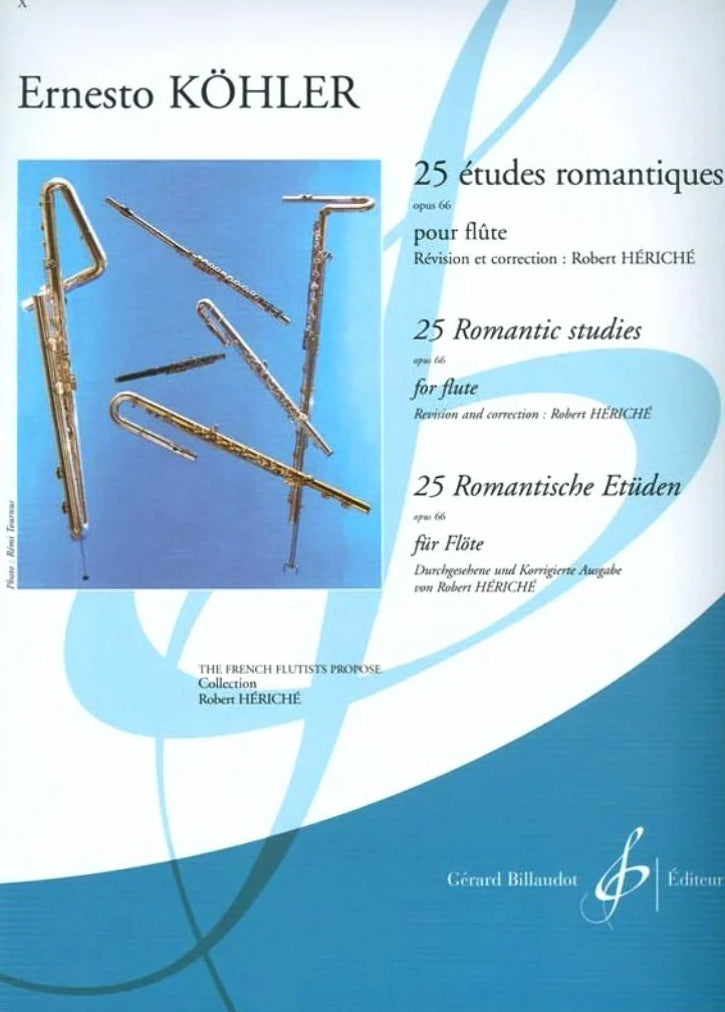 Köhler- 25 Romantic Studies Op. 66 (Billaudot)