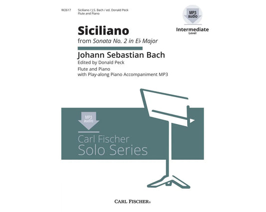 JS Bach Siciliano from Sonata No 2 in Eb Major-Flute and Piano