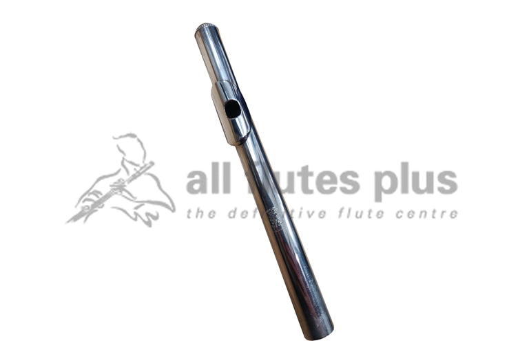 Haynes Used 925 Silver Head Joint with 14k Riser - C.8662