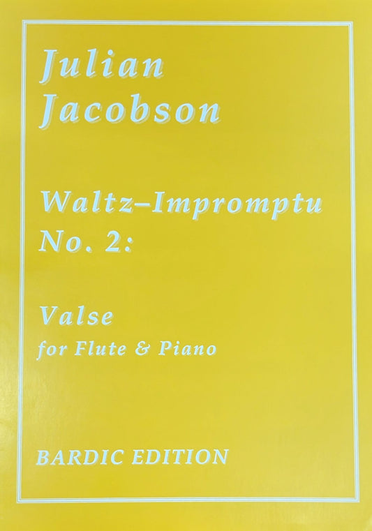 Jacobson- Waltz Impromptu No 2 for Flute and Piano