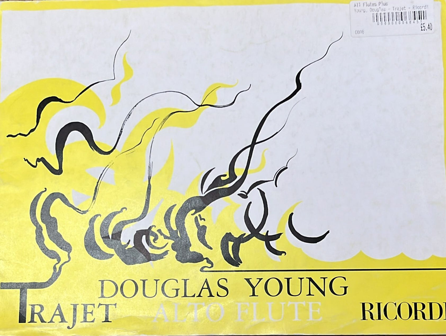 Young- Trajet for Solo Alto Flute