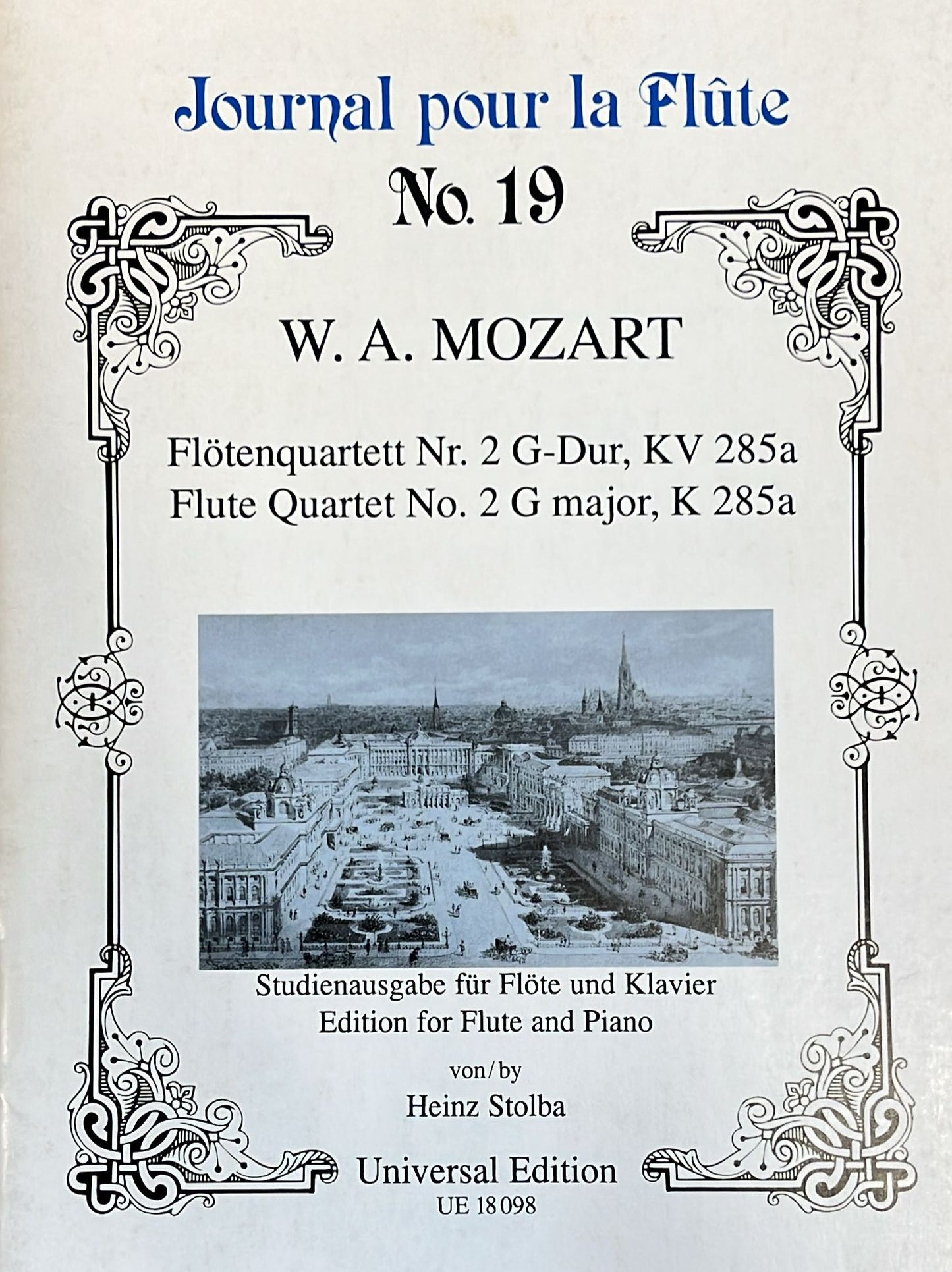 Mozart- Flute Quartet No 2 in G Major KV285a for Flute and Piano