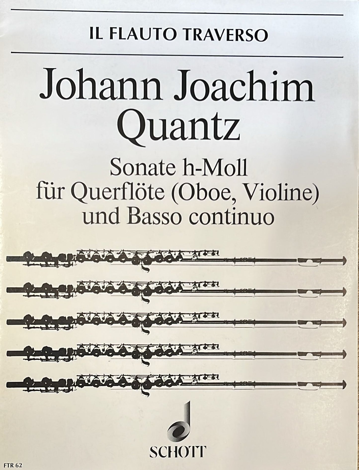Quantz- Sonata in B minor for Flute and Basso Continuo