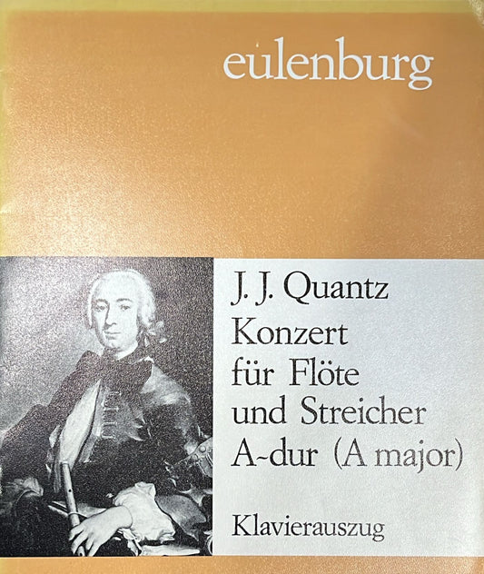 Quantz- Concerto in A QV 5:217 for Flute and Piano (EMB)