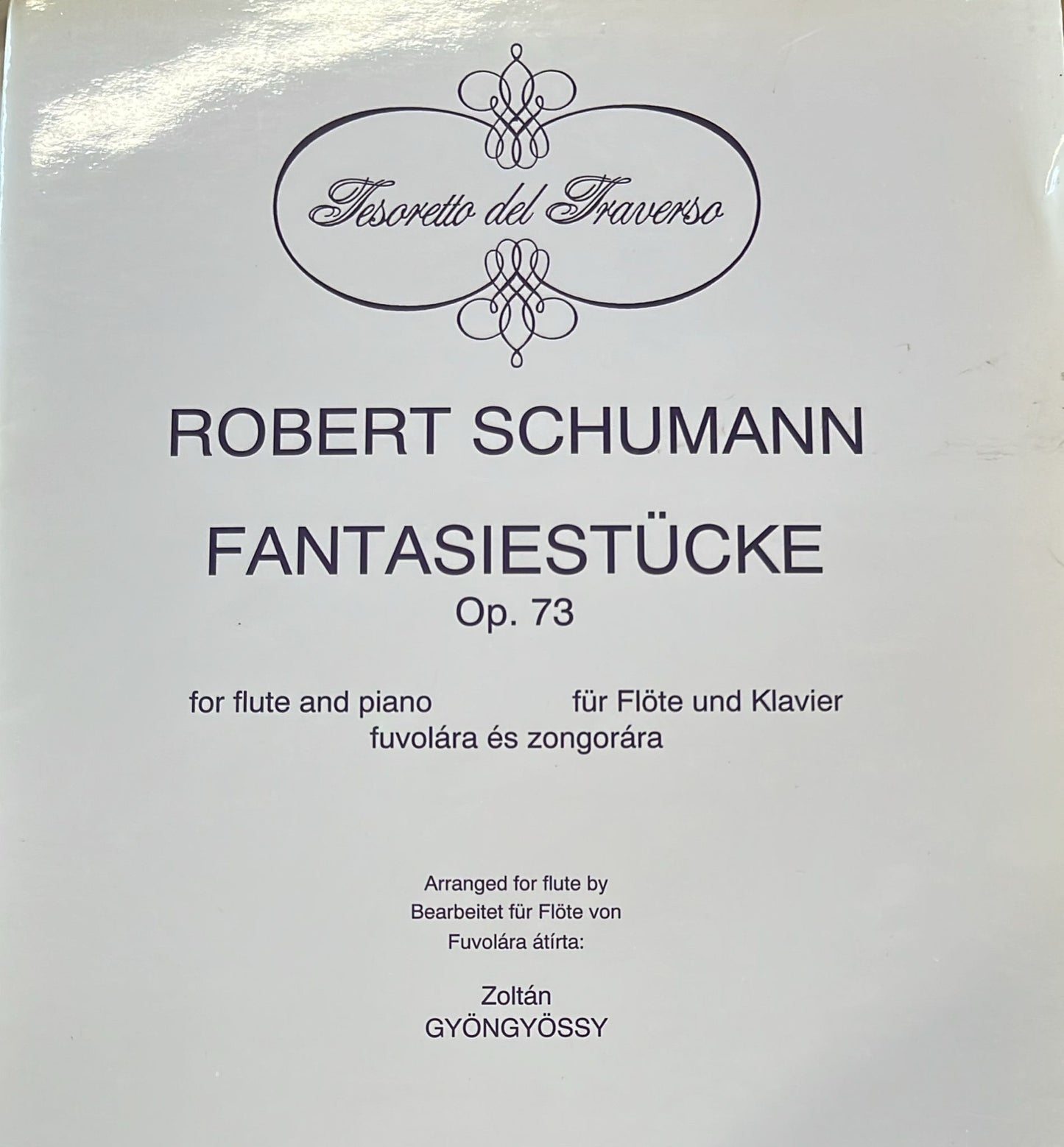 Schumann- Fantasiestucke for Flute and Piano (Akord)