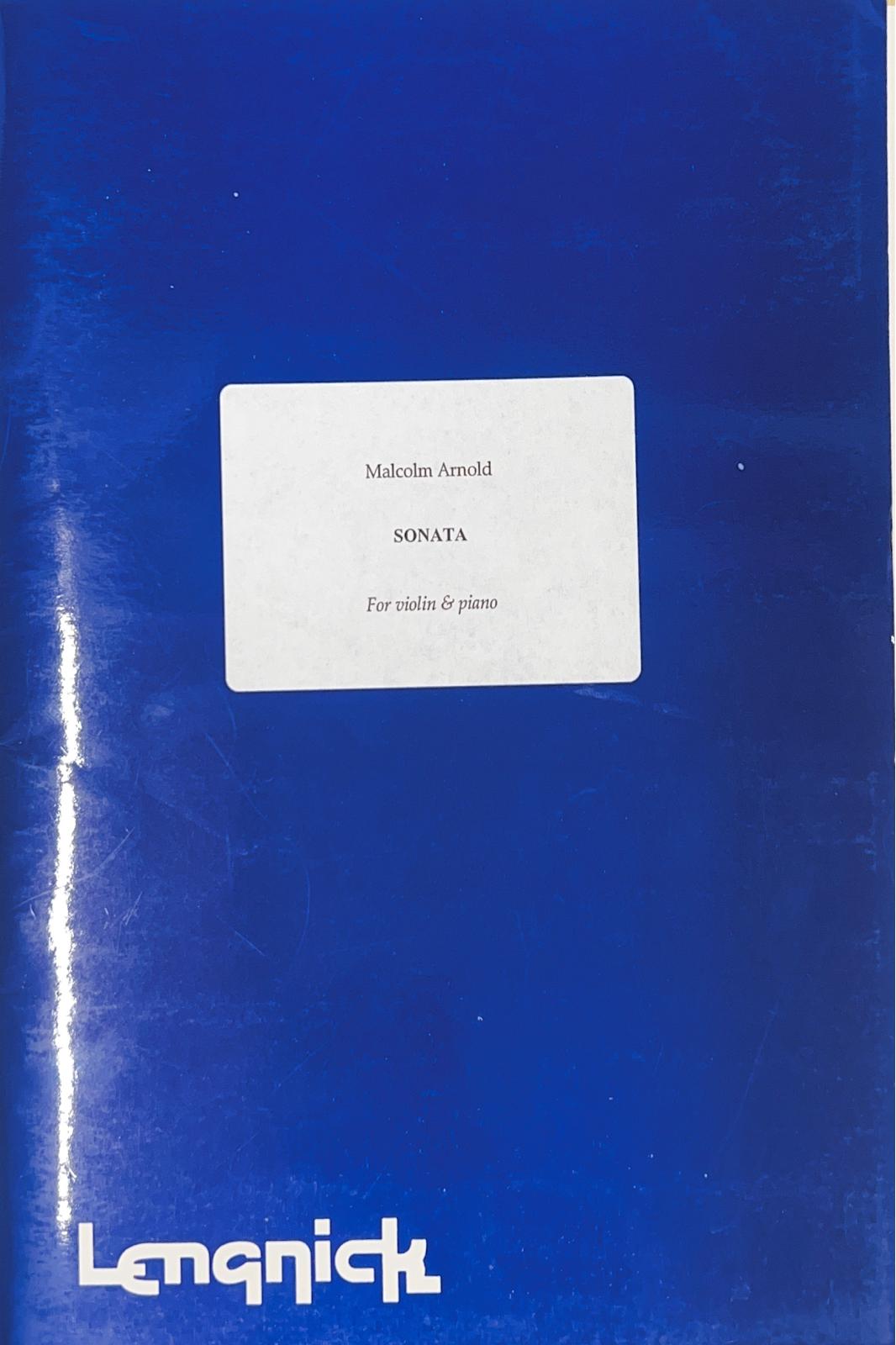 Arnold- Sonata No. 1 for Violin and Piano, Op. 15