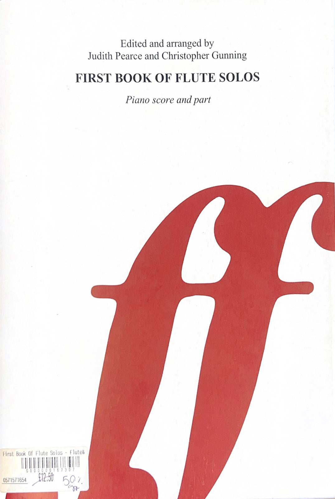 First Book of Flute Solos for Flute and Piano