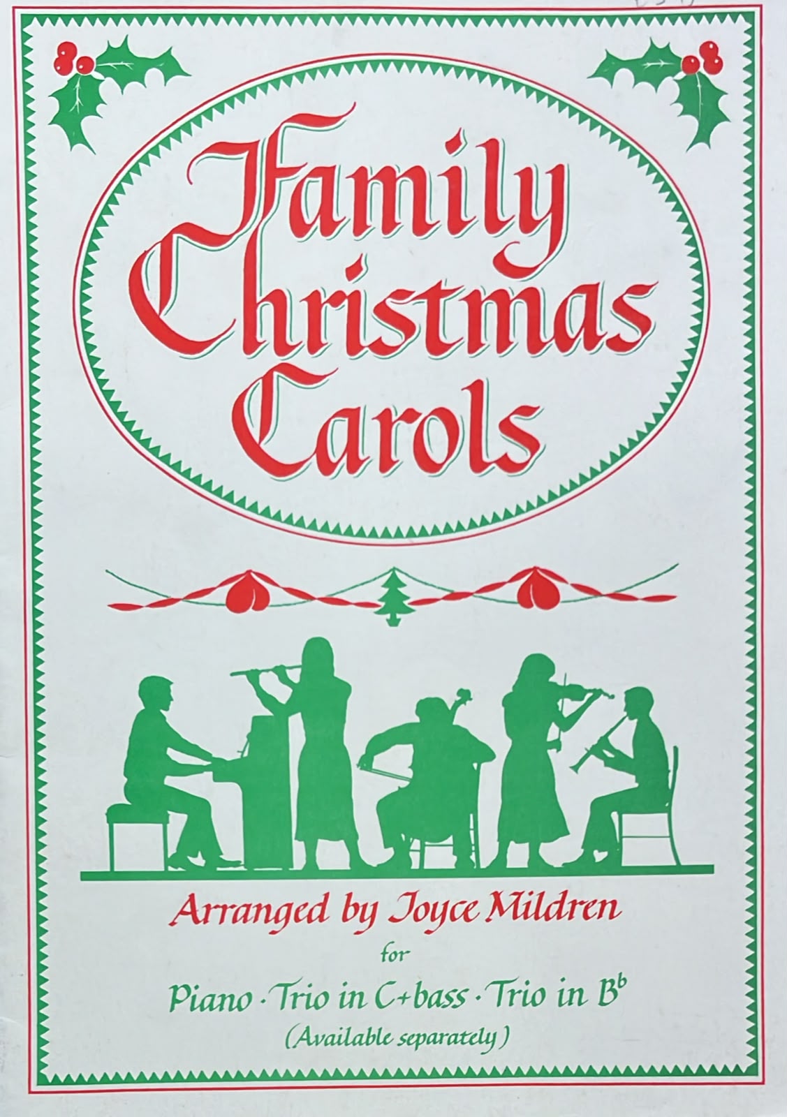 Family Christmas Carols for Piano (arranged by Mildren)