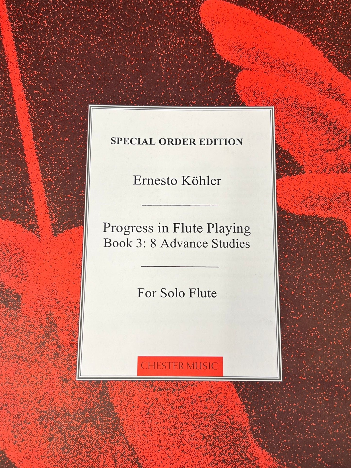 Kohler- Progress in Flute Playing Op. 33 (Chester)