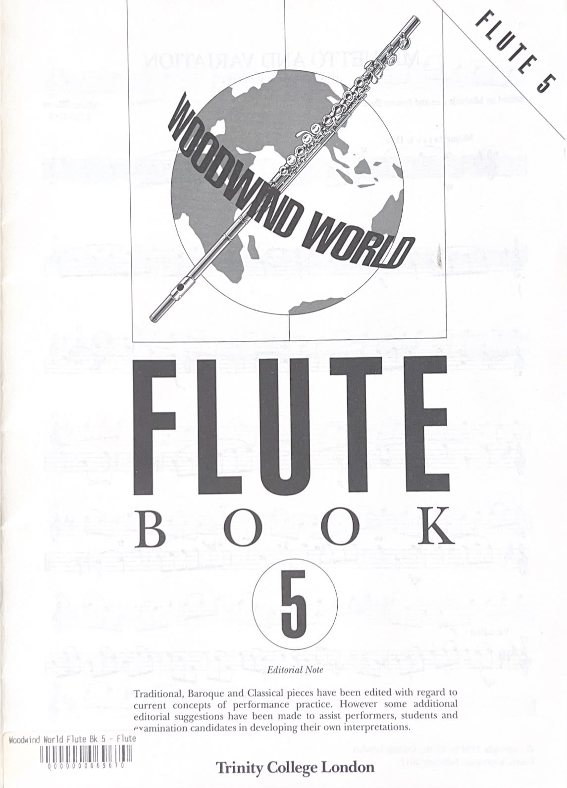 Woodwind World Flute Book 1-5 (Part Only)