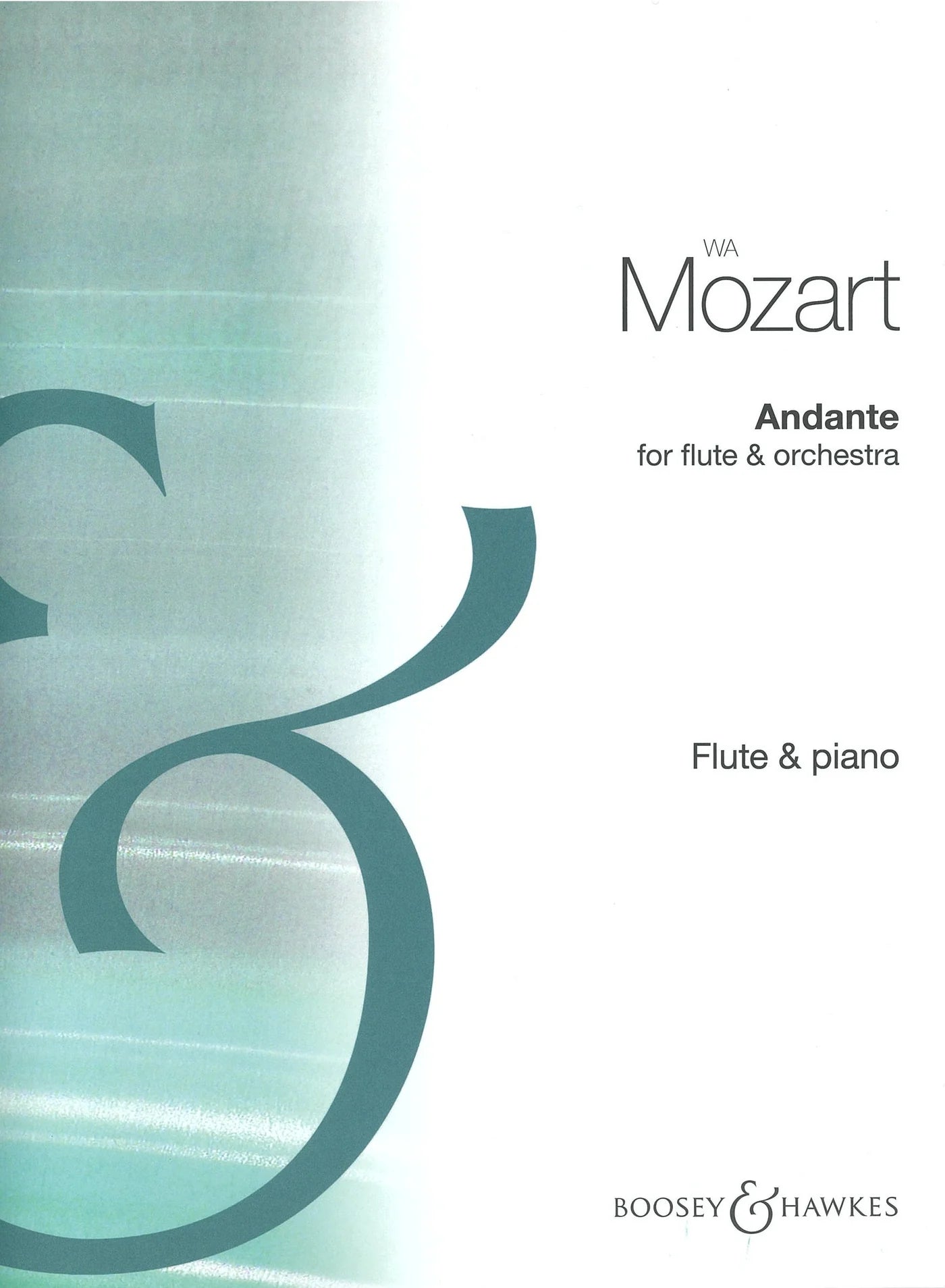 Mozart- Andante in C Major for Flute and Piano (Boosey & Hawkes)