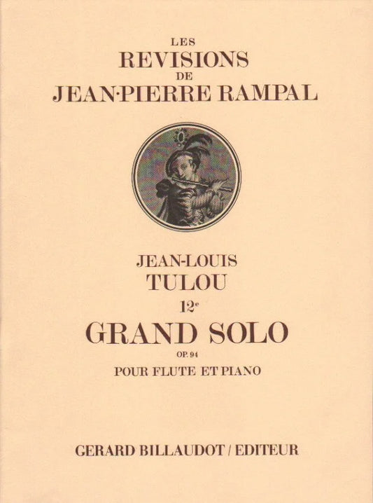 Tulou- 12th Grand Solo Op.94 for Flute and Piano