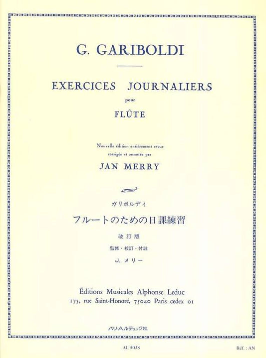 Gariboldi- Exercices Journaliers Op. 89 (Leduc)