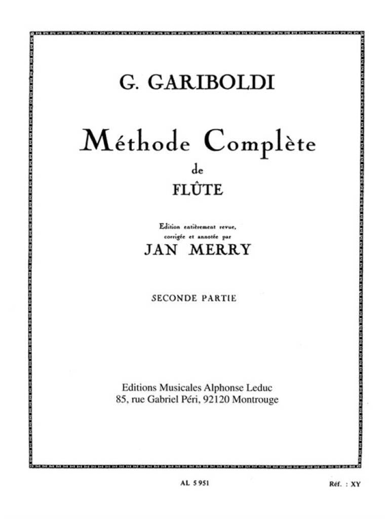 Gariboldi- Methode Complete for Flute Op. 128