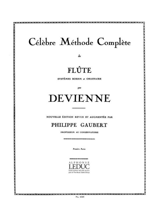 Devienne- Famous Complete Method for Flute: Boehm and Traditional Systems