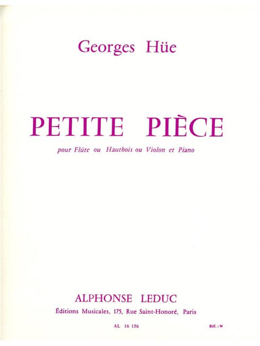 Hue- Petite Piece for Flute and Piano