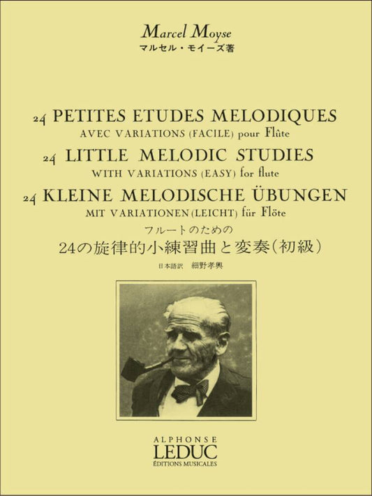 Moyse- 24 Little Melodic Studies for Flute
