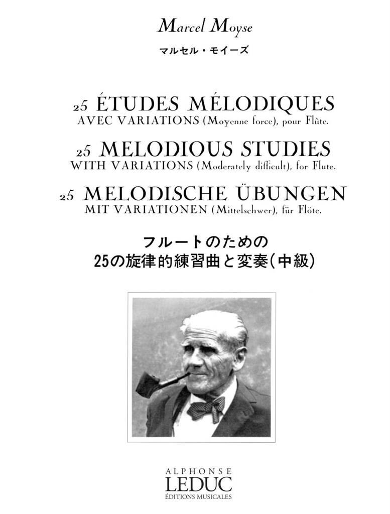 Moyse- 25 Melodious Studies with Variations (Moderately Difficult) for Flute
