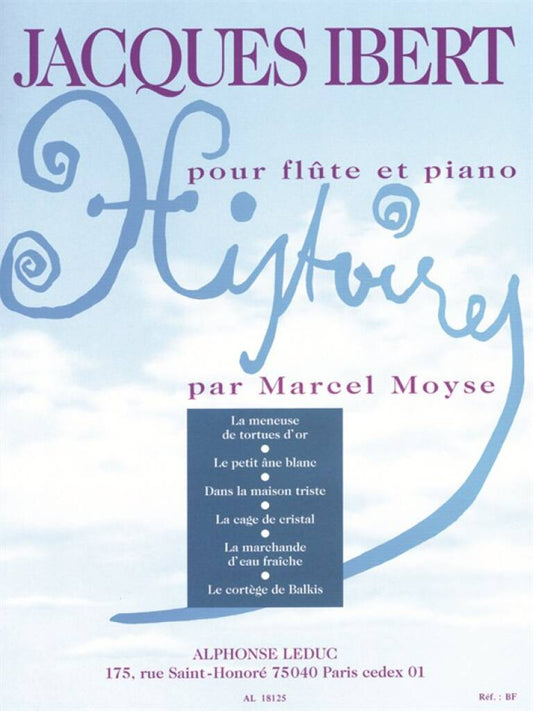 Ibert- Histoires for Flute and Piano