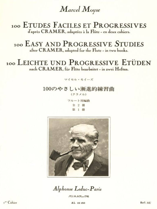 Cramer- 100 Easy and Progressive Studies for Flute (ed. Moyse)