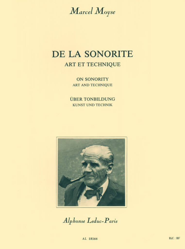 Moyse- De La Sonorite: Art et Technique for Flute