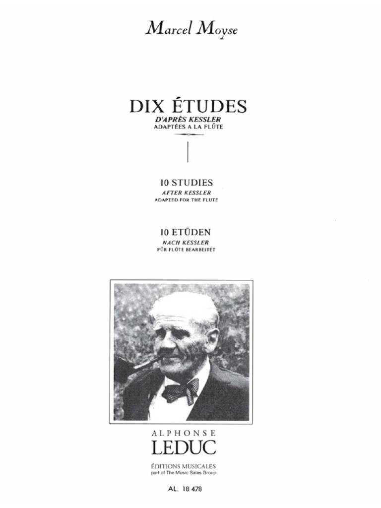 Kessler- 10 Studies Adapted for the Flute (ed. Moyse)