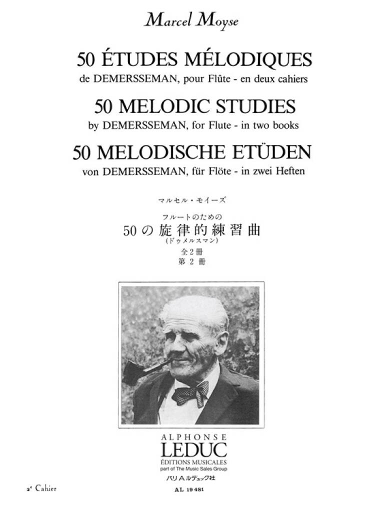 Demersseman- 60 Melodic Studies Op.4 for Flute (ed. Moyse)