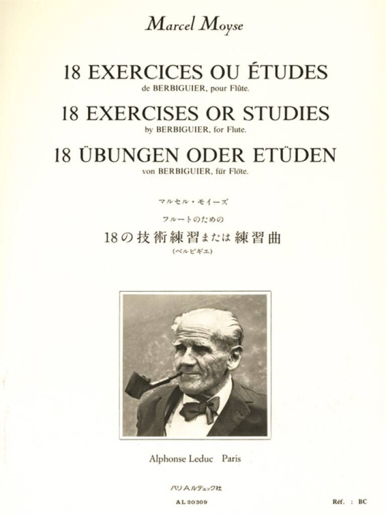 Berbiguier- 18 Exercises or Studies for Flute (ed. Moyse)