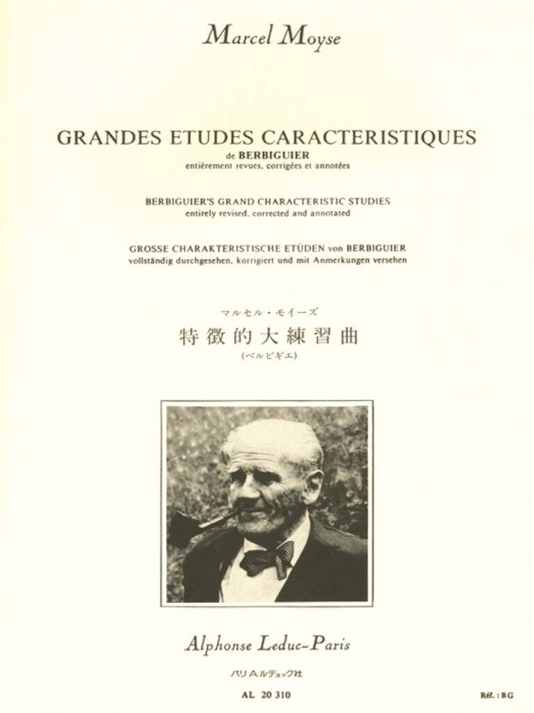 Berbiguier- Grand Characteristic Studies for Flute (ed. Moyse)