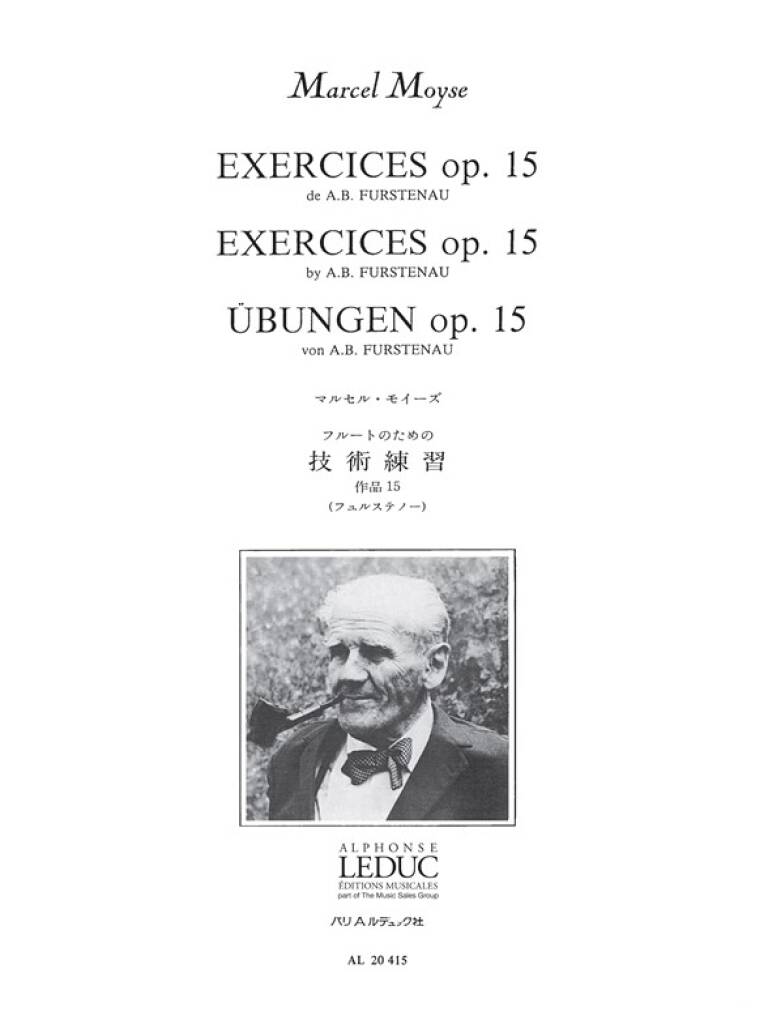 Fürstenau- Exercises Op. 15 for Flute (ed. Moyse)