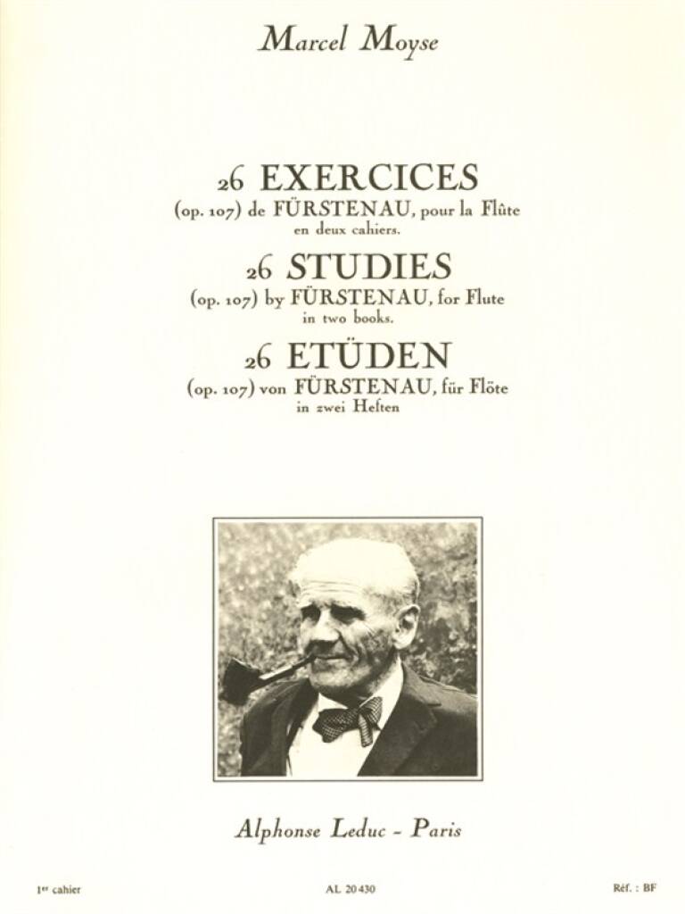 Fürstenau- 26 Studies Op.107 for Flute (ed. Moyse)