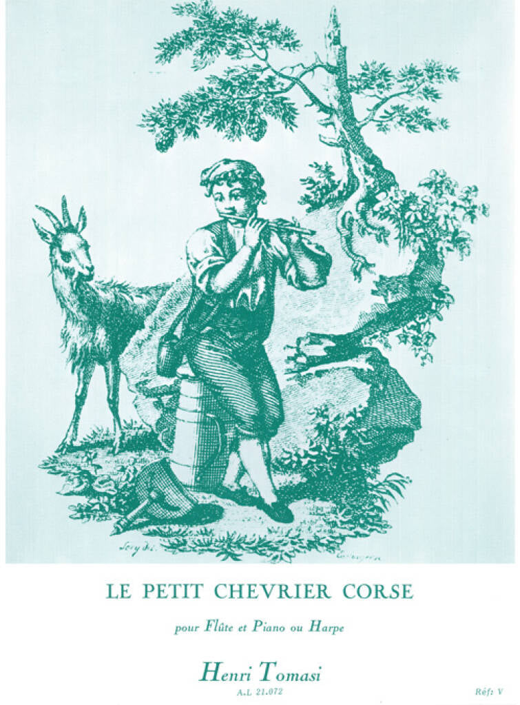 Tomasi- Le Petit Chevrier Corse for Flute and Piano