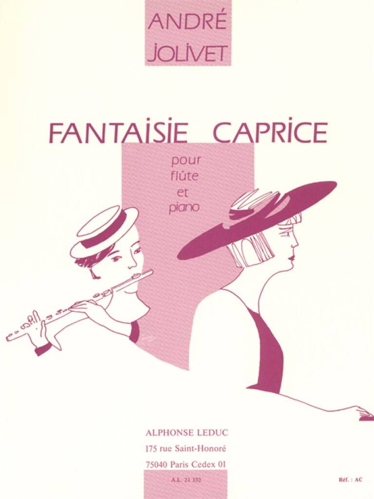 Jolivet- Fantaisie Caprice for Flute and Piano