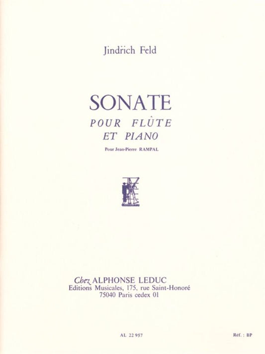 Feld- Flute Sonata for Flute and Piano