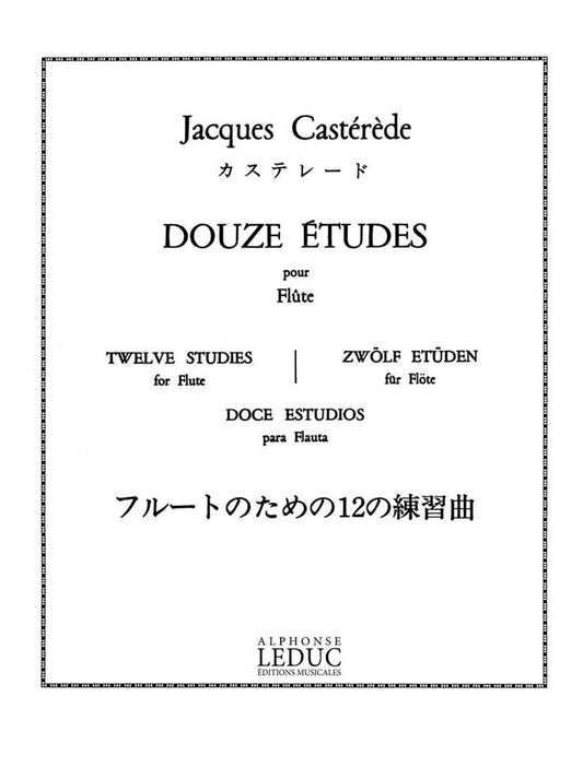 Castérède- 12 Studies for Flute