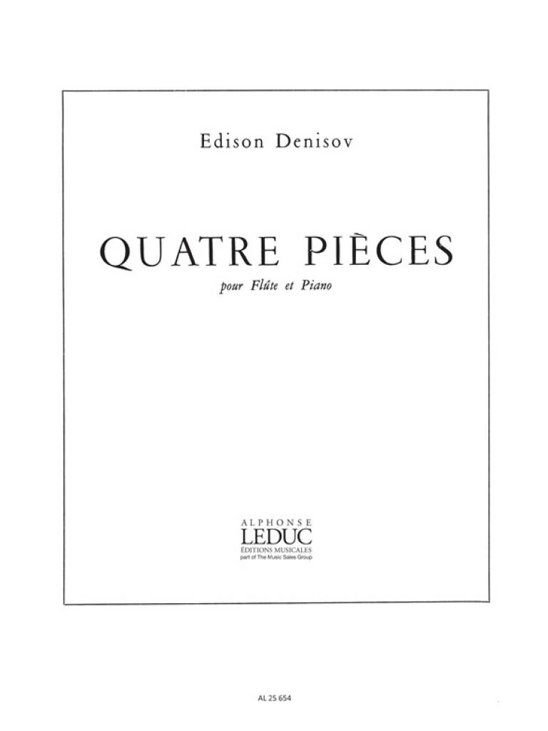 Denisov- Quatre Pieces for Flute and Piano
