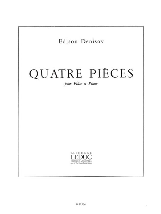 Denisov- Quatre Pieces for Flute and Piano