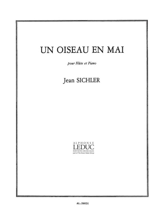Sichler- Un Oiseau en Mai for Flute and Piano