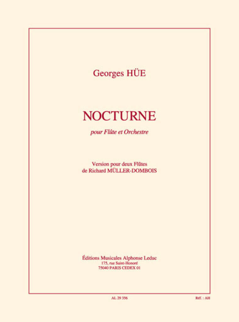 Hue- Nocturne for 2 Flutes