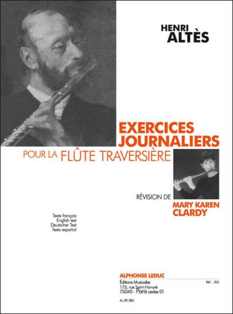 Altès- Daily Exercises for Flute (Leduc)