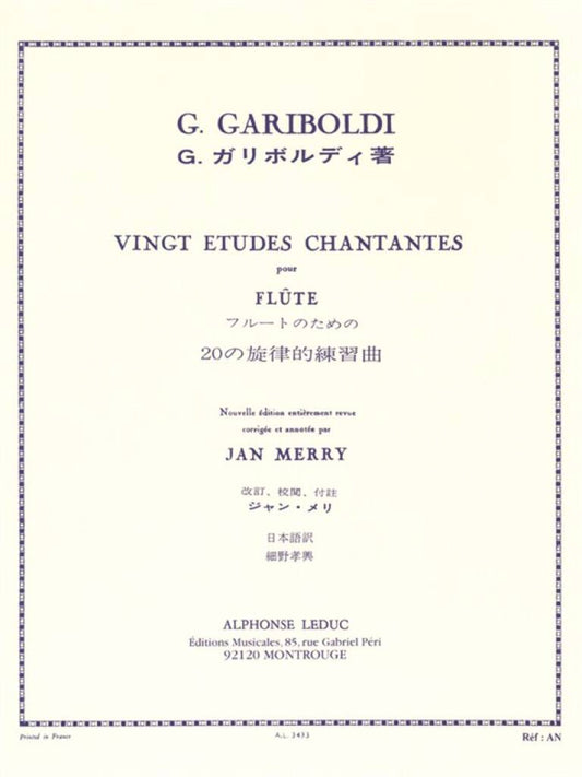 Gariboldi- 20 Melodic Studies Op. 88 (Leduc)