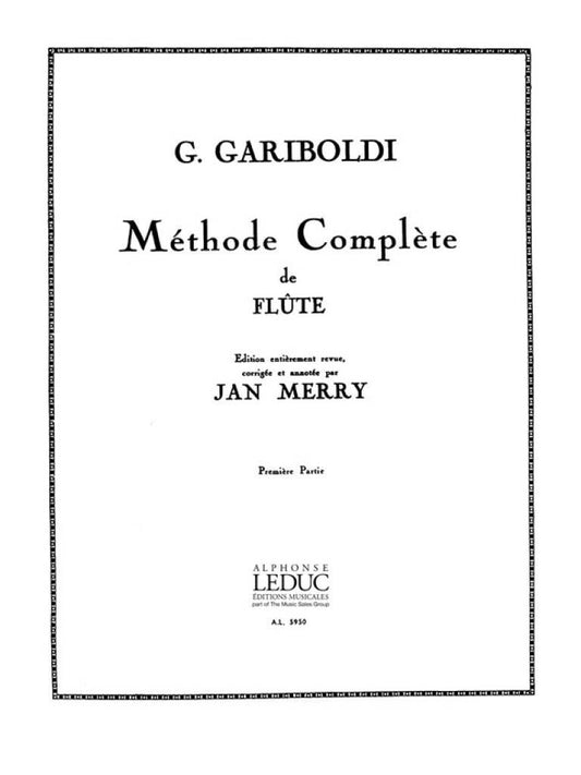 Gariboldi- Methode Complete for Flute Op. 128