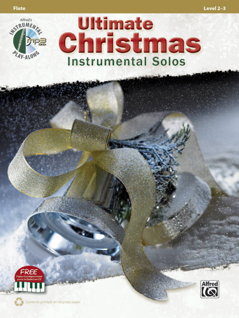 Ultimate Christmas Instrumental Solos- Flute with CD