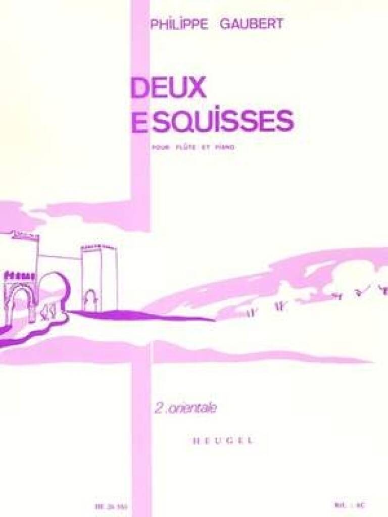 Gaubert- Deux Esquisses for Flute and Piano