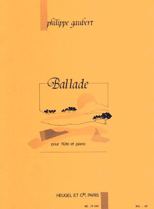 Gaubert- Ballade for Flute and Piano