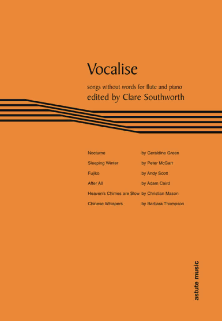 Vocalise Songs without Words for Flute and Piano