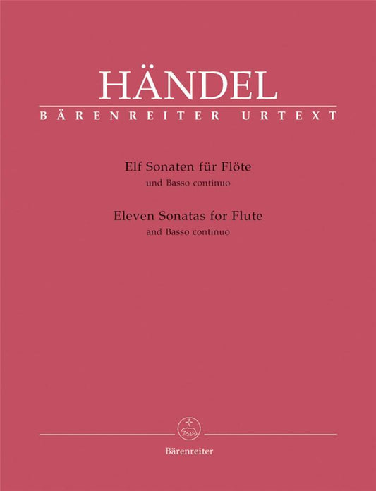 Handel- The Complete 11 Sonatas for Flute (Barenreiter)