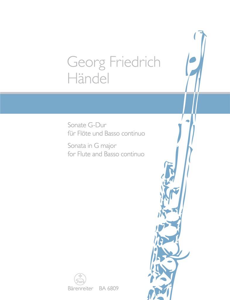 Handel- Sonata in G Major for Flute and Basso Continuo (Barenreiter)