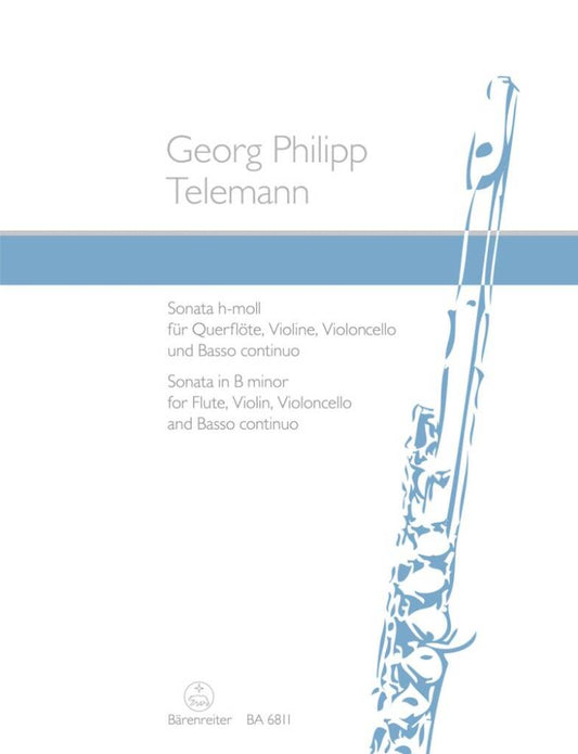 Telemann- Sonata in B minor for Flute, Violin and Cello