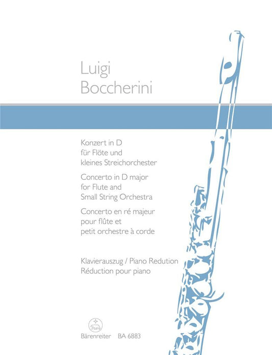 Boccherini Concerto in D Major-Flute and Piano